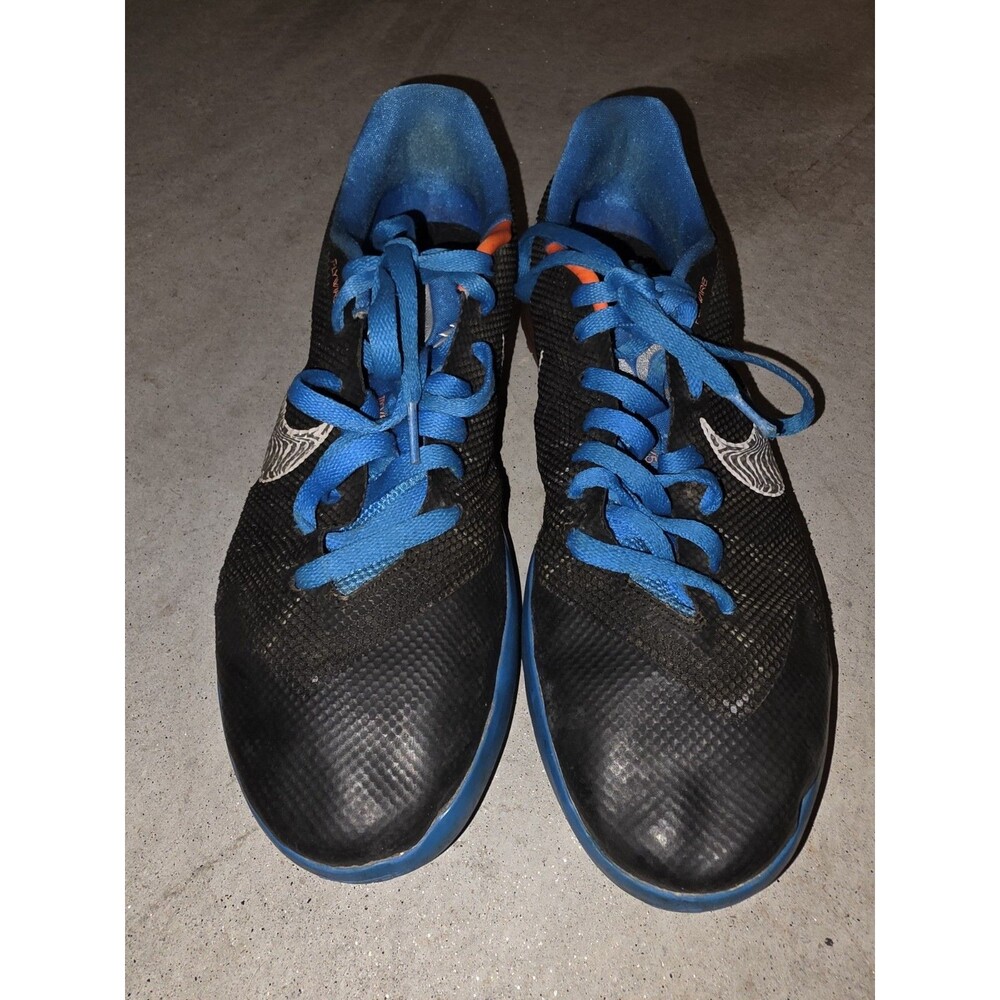 Nike KD Trey 5 653657-004 Black Silver Blue 2014 Shoes Kevin Durant Men Sz 11 US